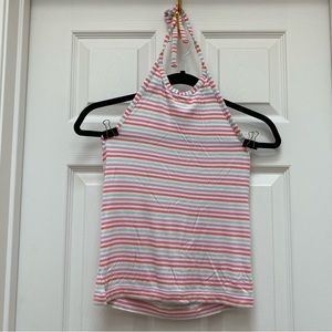 American Eagle Striped Halter Top
